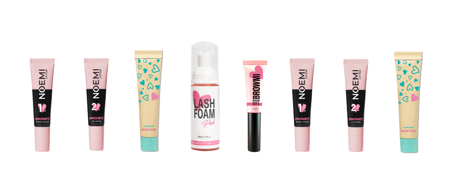 Noemi Professional: innovación y cuidado avanzado para el Lash Lift y Brow Lamination
