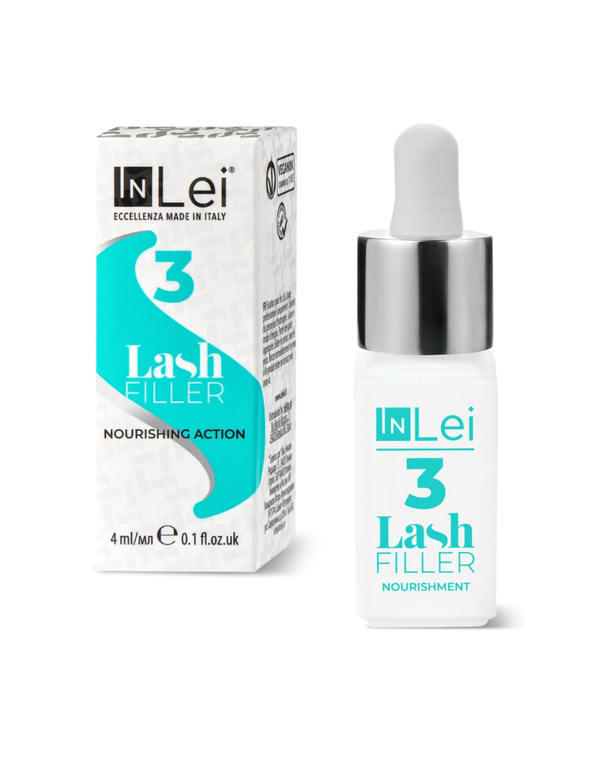 InLei Lash Filler 3 con caja – Paso 3, acción nutritiva profesional