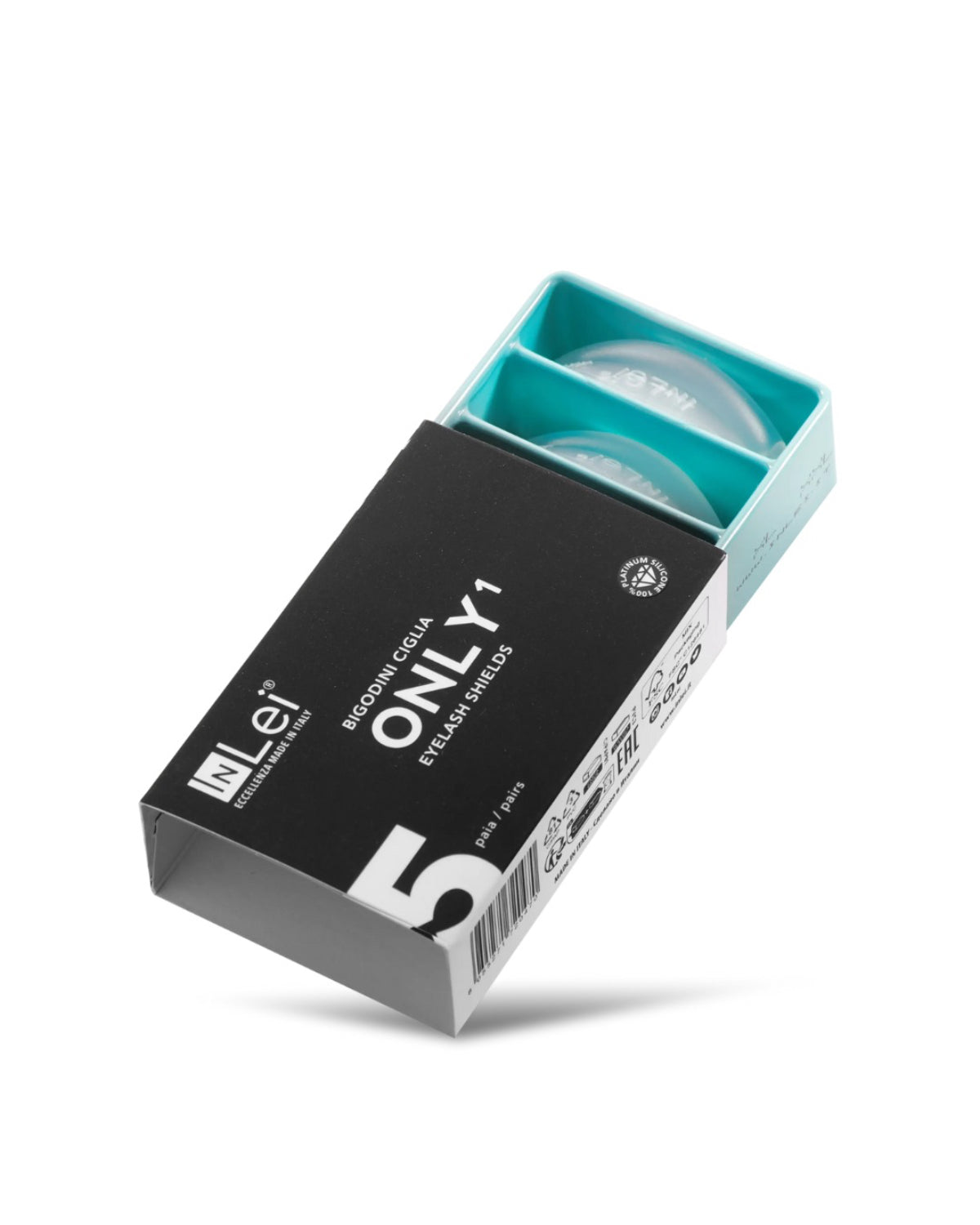 InLei Only1 Shields – Moldes de silicona para lifting de pestañas precisión