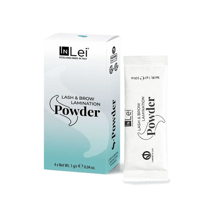 InLei® S-Powder – Polvo para Lifting Coreano de Pestañas 4 x 1 g